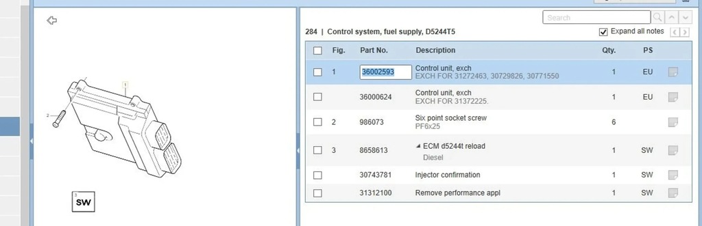 фото №6, Volvo xc90 2005 блоки управління двигуна