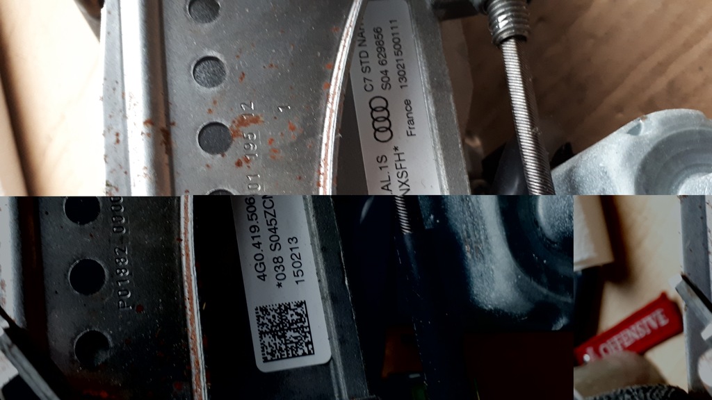 фото №7, S6 c7 4g a6 колонка электрическая 4g0419506al s7 4g