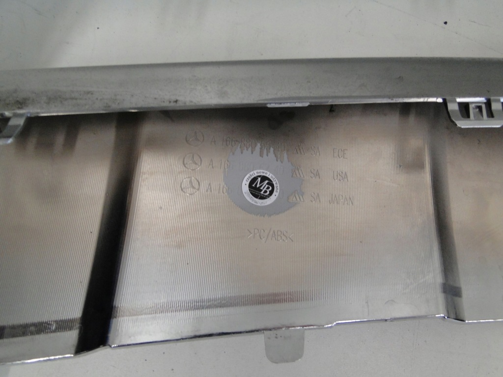 Mercedes накладка хром w бампер передний amg ml 166 w166 в Украине