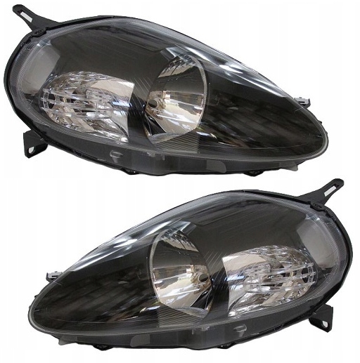 фото №1, Комплект фары fiat punto grande 199 2005-2008 , abarth