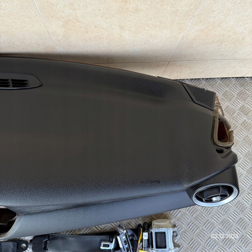 фото №5, Панель приладів комплектна подушка безпеки консоль ремені панель приладів alfa romeo giulia 2016 rok