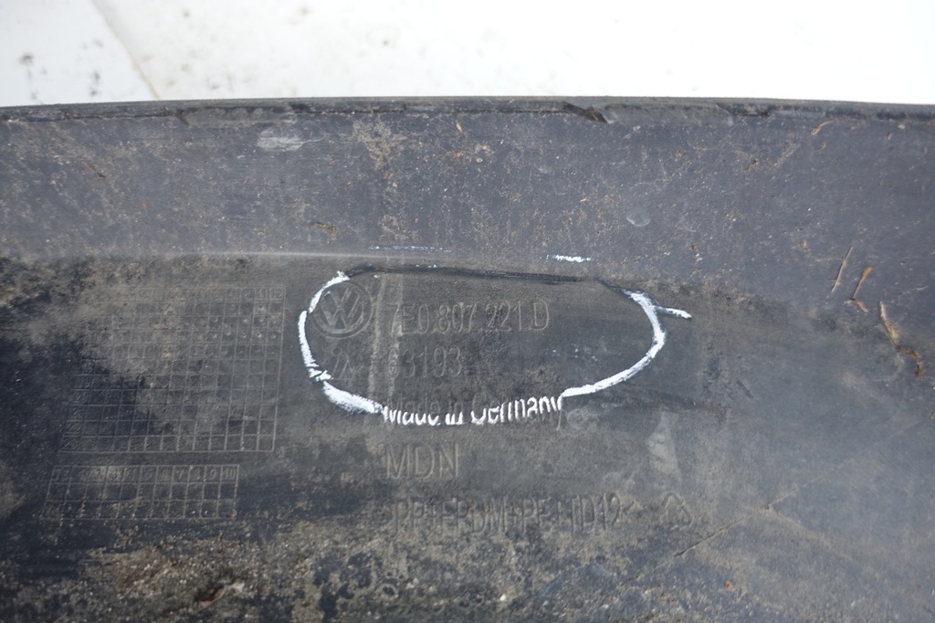 фото №11, Volkswagen vw transporter t6 бампер перед передний 7e0807221d