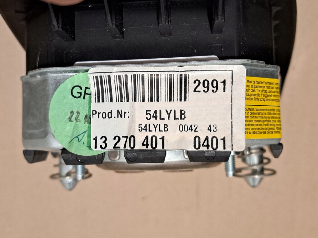 фото №8, Opel insignia a подушка подушка безопасности водителя 13270401