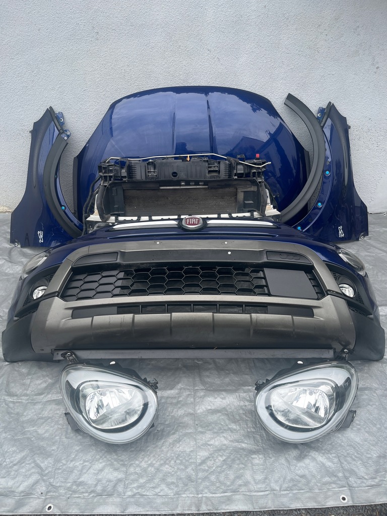 фото №1, Fiat 500x cross lift бампер капот лампи крила pas передній 2018-