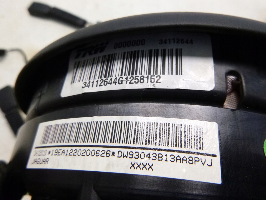 фото №12, Jaguar xj x351 подушка водія пасажира натягувач