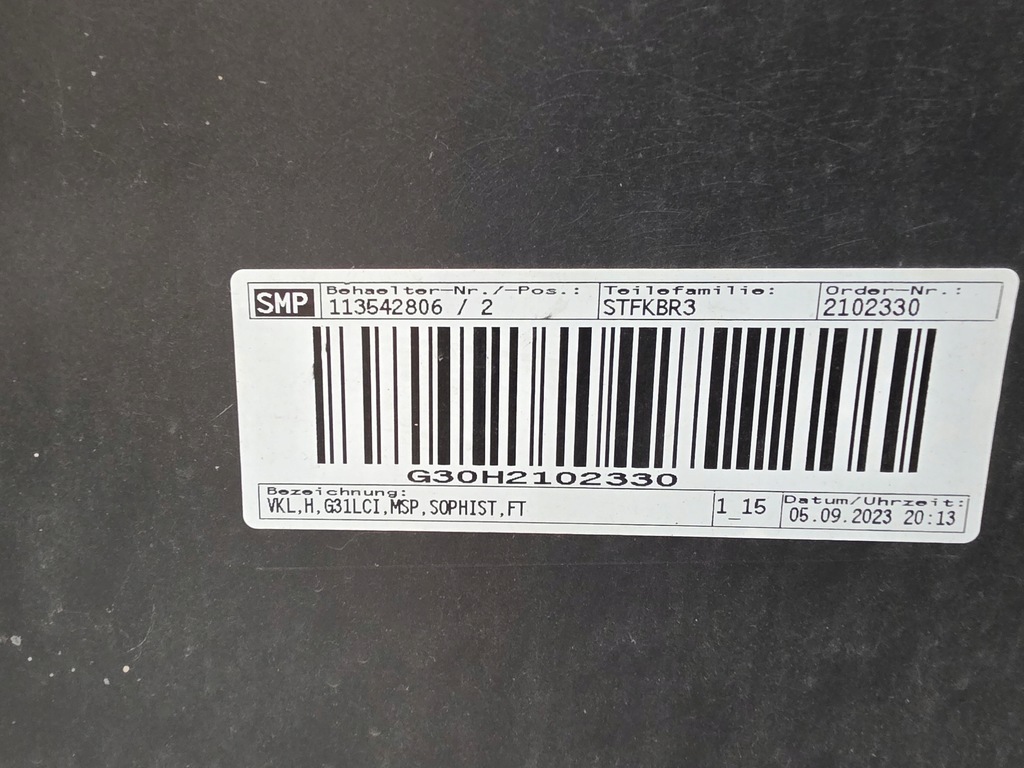 фото №8, Bmw g31 lci msp 6-pdc задній бампер 8080630