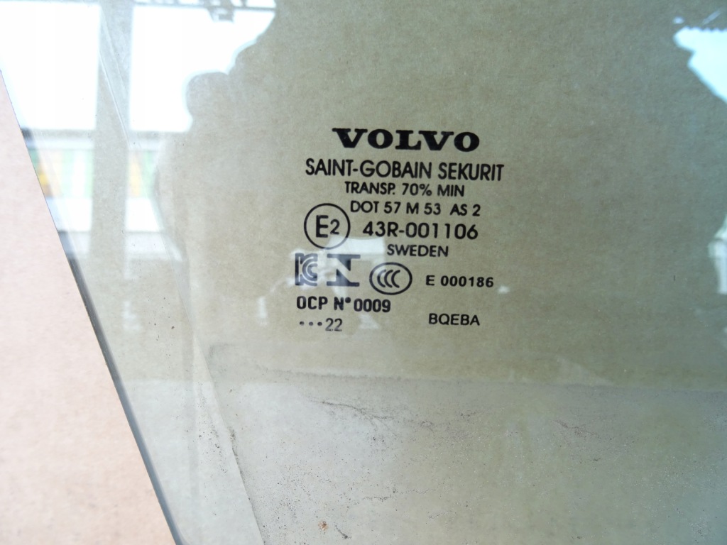 фото №2, Volvo xc90 ii скло передня права дверна r.2022