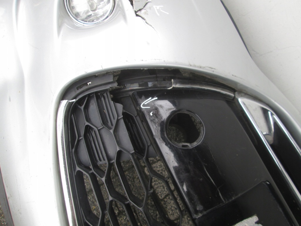 фото №14, Бампер передний kompletny citroen ds3 2009-16 серебристый