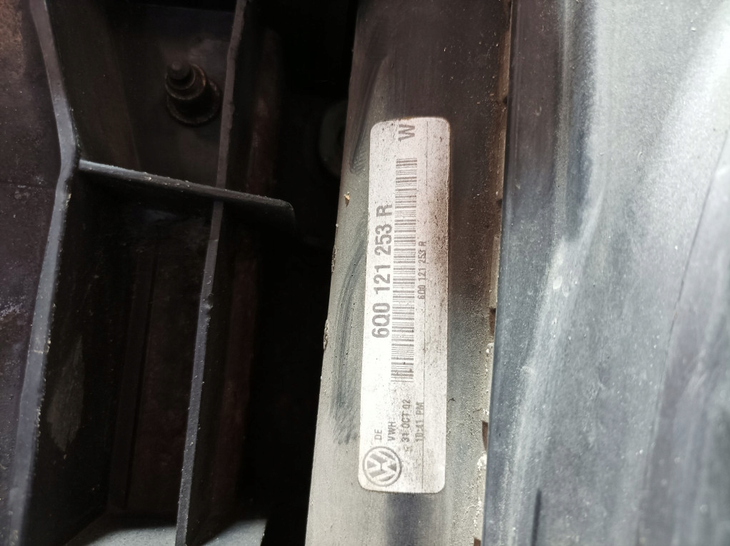 фото №10, Vw polo iv 9n 1.4tdi 75km усилитель pas передний радиатор 6q0806564