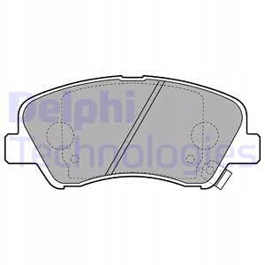 фото №2, Delphi lp2497 набор тормозных колодок тормозных, тормоза дисковые
