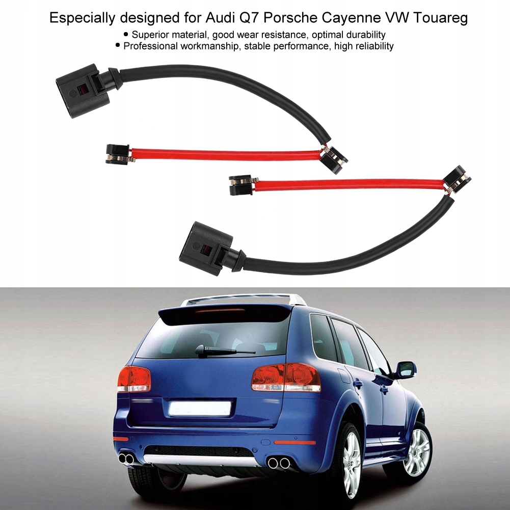 фото №16, 7l0907637c датчик зносу гальмівних колодок audi q7