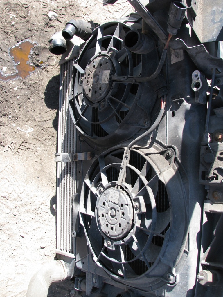 фото №4, Volkswagen sharan 1.8t радіатор wody кондиціонер інтеркулер вентилятор комплект