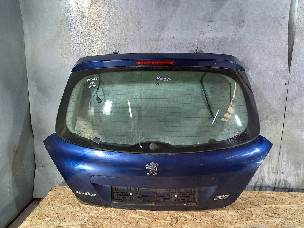 фото №1, Крышка багажника багажника peugeot 206 хэтчбек
