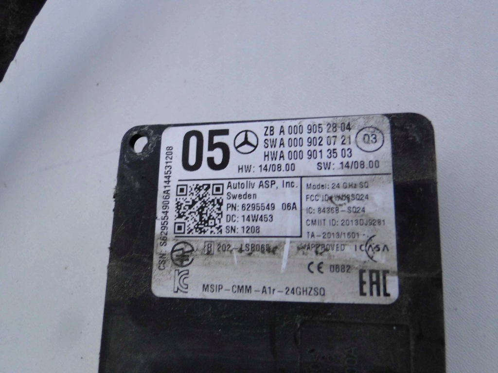 фото №3, Mercedes b klasa w246 246 радар distronic fcw-stop