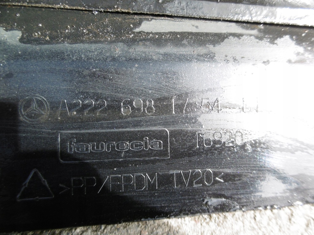 фото №7, Mercedes s-klasa 63 amg w222 - молдинг порог левая