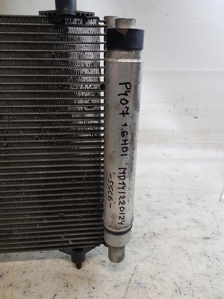 фото №13, Peugeot 407 1.6 hdi радиатор кондиционера tt499662