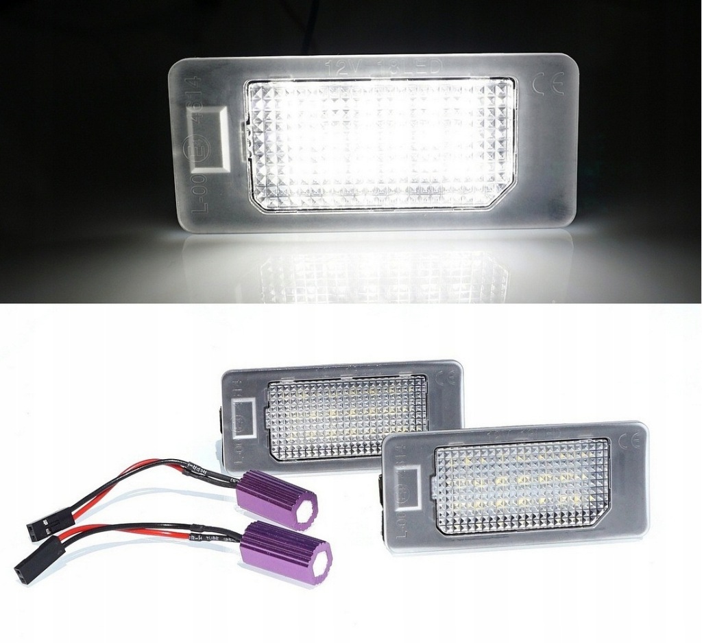 фото №1, Подсветка фонари номерного знака led vw passat b7 b8 kombi