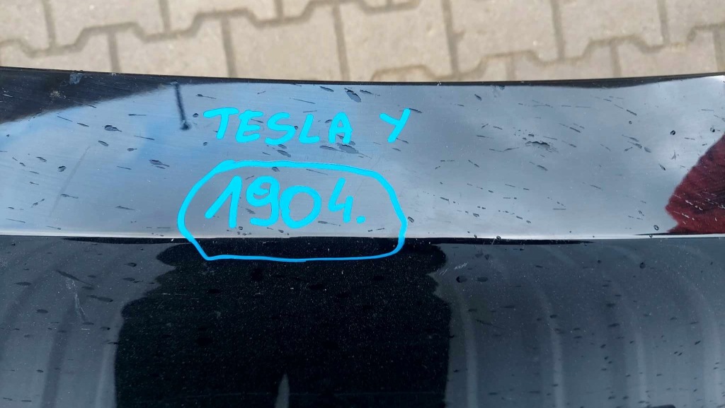 фото №14, Tesla model y бампер перед передний bez отверстий na pdc 1904