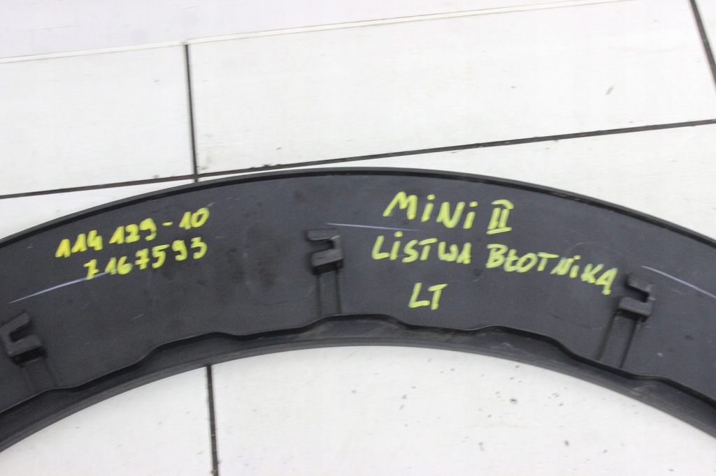 фото №6, Mini clubman r55 молдинг крыла lewego заднего левая задняя левый задняя