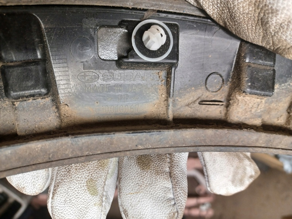 фото №8, Subaru xv i lift молдинг крыла левая задняя задняя c10010067