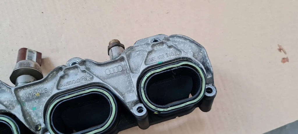 фото №8, Sq5 8r q5 коллектор всасывающий левый 3.0 tfsi 06e133109ar s4 b8 s5 a6 c7 a7