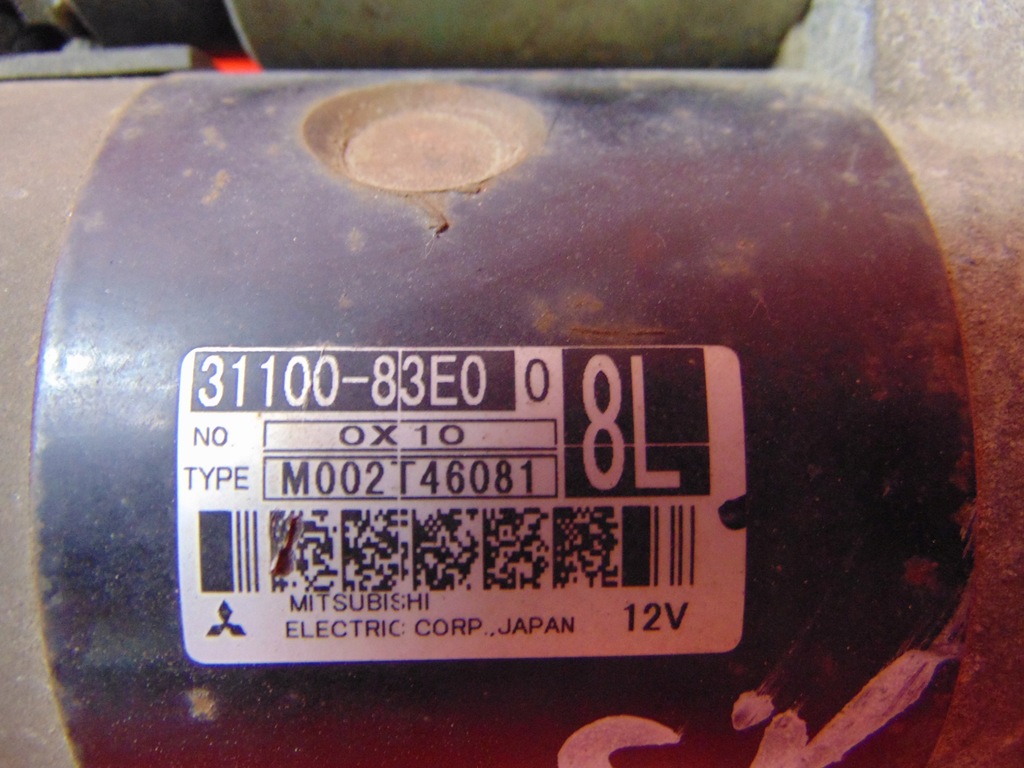 фото №10, Suzuki wagon r+ 1.3 стартер 31100-75f0