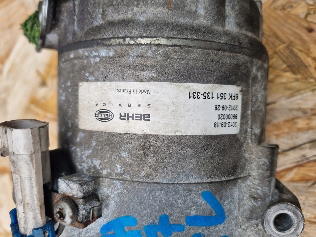 фото №6, Компрессор кондиционер opel astra h z17dtl 99000020