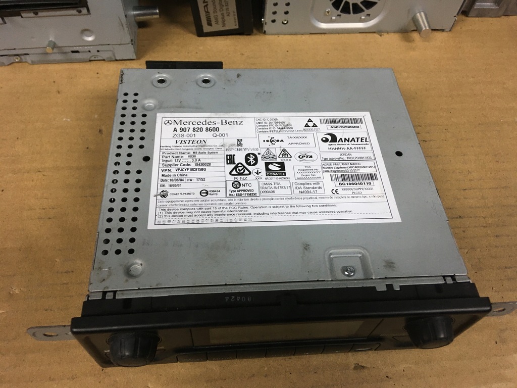 фото №2, Mercedes sprinter 907 910 радио usb 9078208600