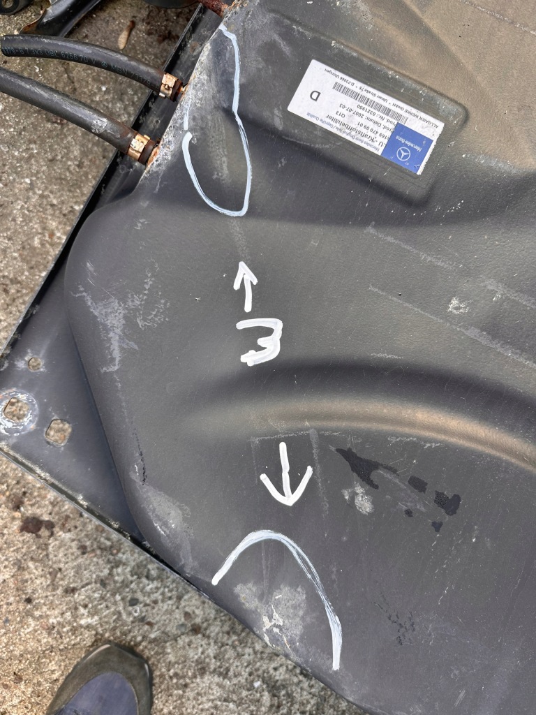 Mercedes a klasa w169 b klasa w245 бак пального з насос bak disel Київ