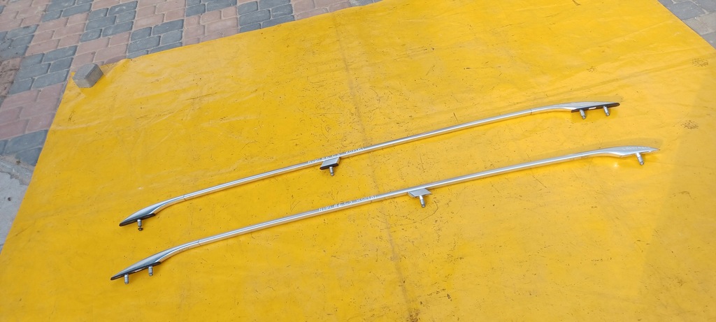 фото №1, Рейлінги дахові p/l audi a6 c5 kombi сріблястий хром