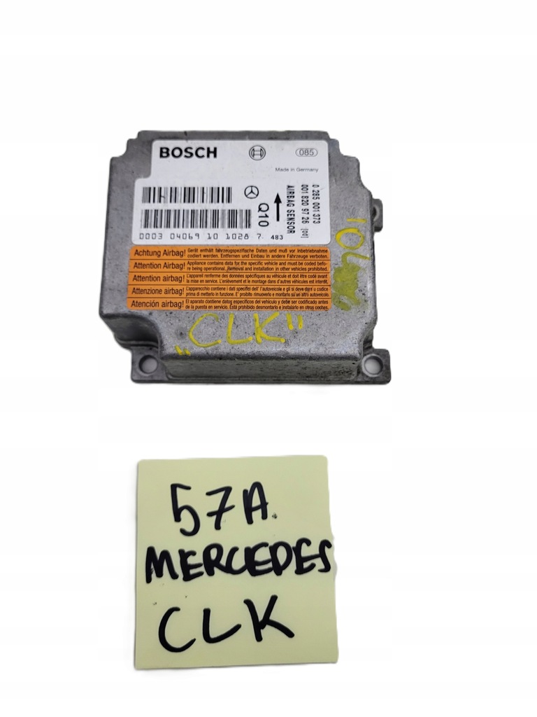 фото №1, Mercedes clk 0018209726 модуль подушка безпеки
