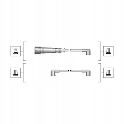 фото №1, Набор трубопровод skoda felicia 1.6 55kw /mm/