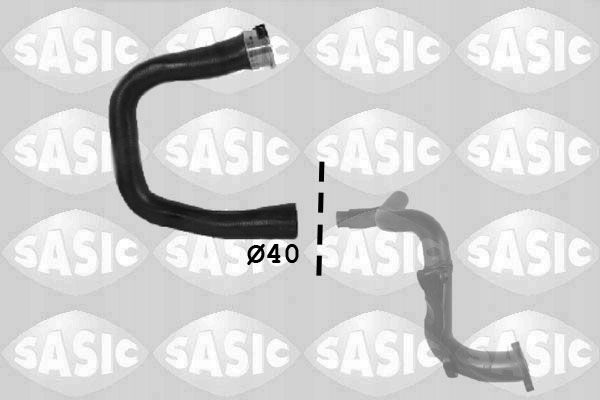 Купити Шланг інтеркулер opel corsa d 1,3cdti sasic 3336104