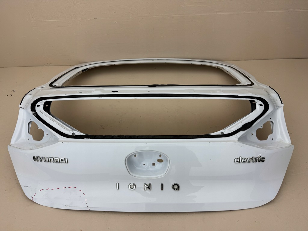 фото №12, Hyundai ioniq 16r- крышка багажника крышка багажника задняя задняя