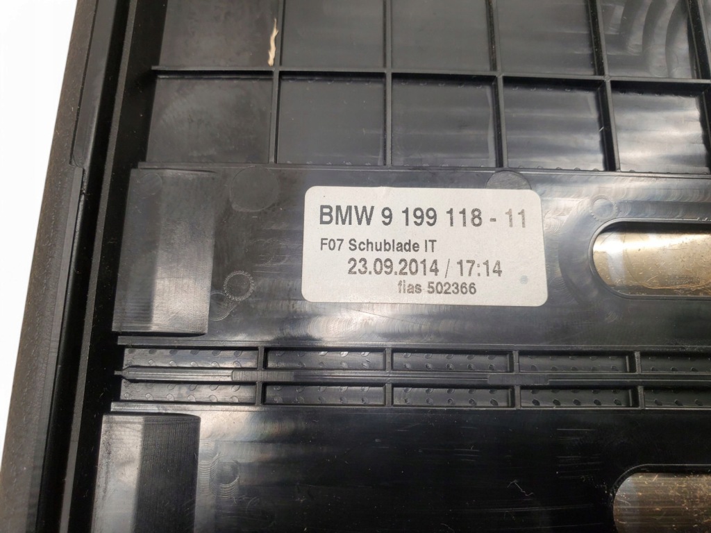 фото №6, Bmw 5 gt f07 9199118 с передний бардачки, полка