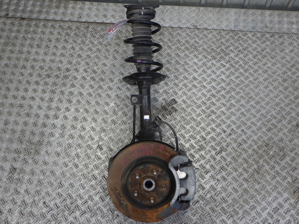 фото №1, Амортизационная стойка поворотный кулак ступица правый перед koleos ii