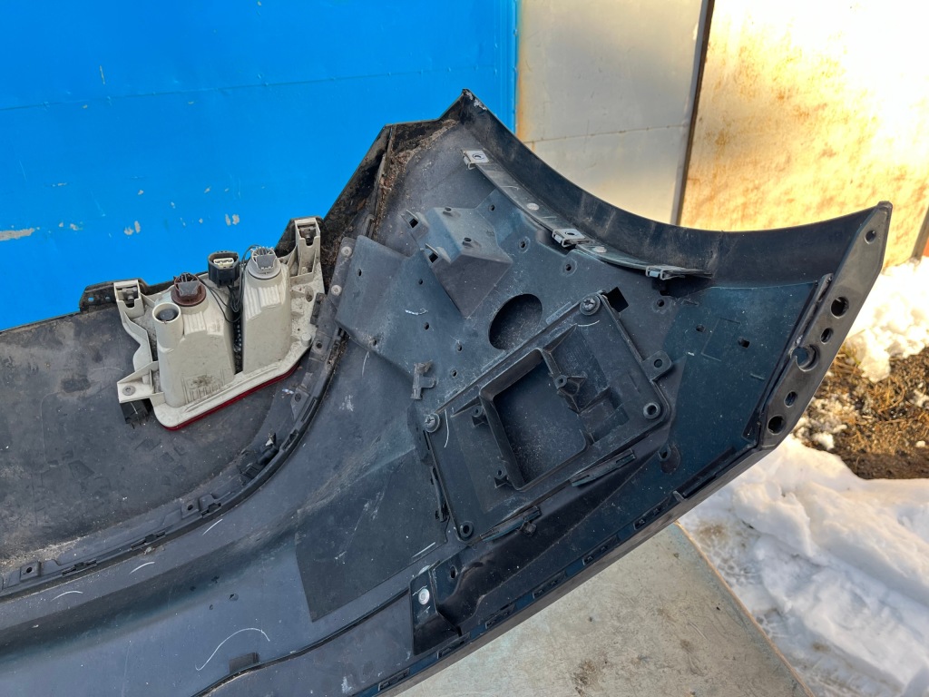 фото №14, Jaguar оригинальный номер ex53-17d781-a бампер задний