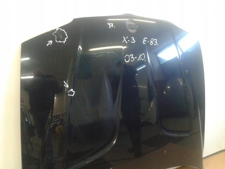 фото №3, Bmw x3 e83 капот перед