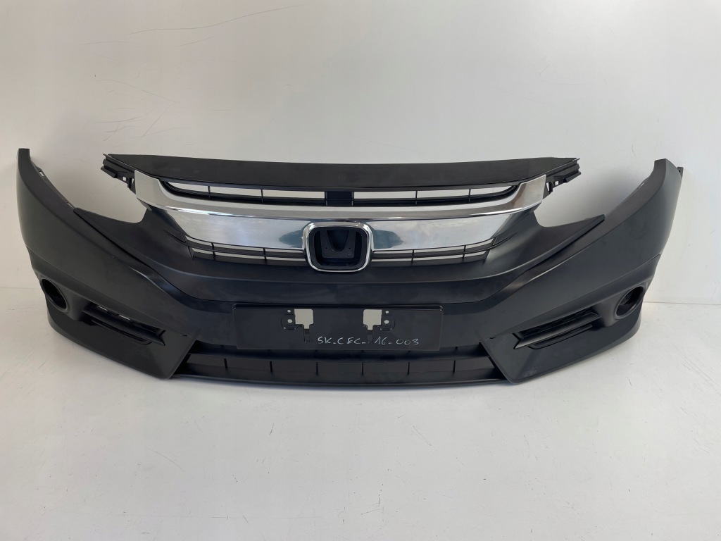 фото №1, Honda civic x sedan 2016- бампер передній