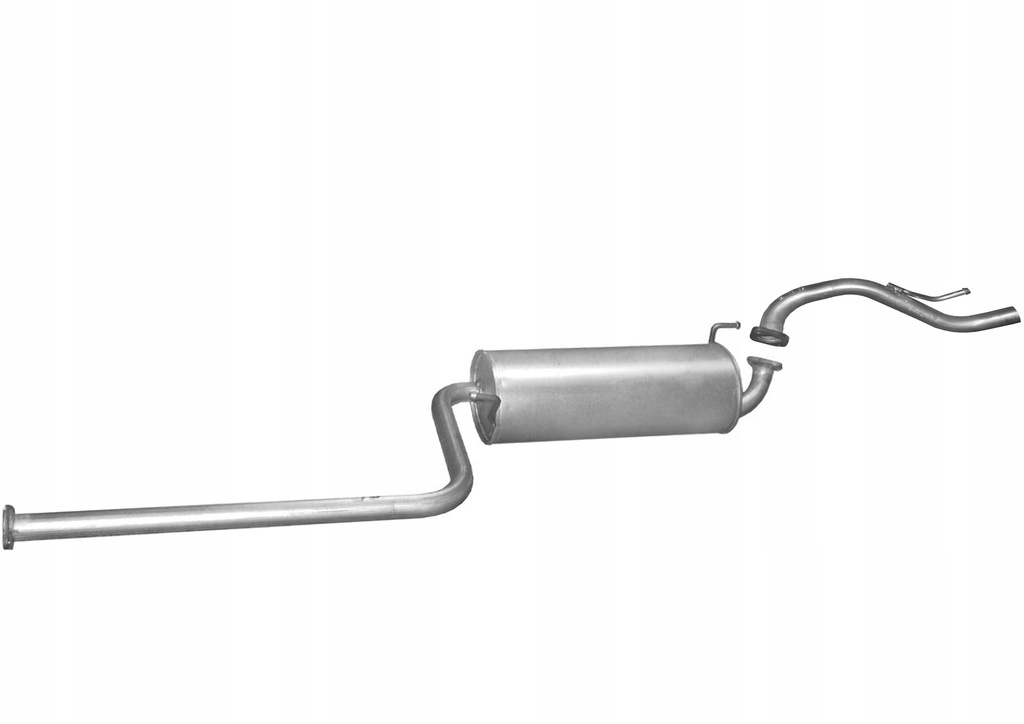 фото №1, Гаситель средний + труба конечная hyundai atos 1.0 бензин