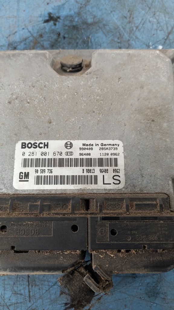 фото №2, Бортовой компьютер двигателя opel astra ii 99r