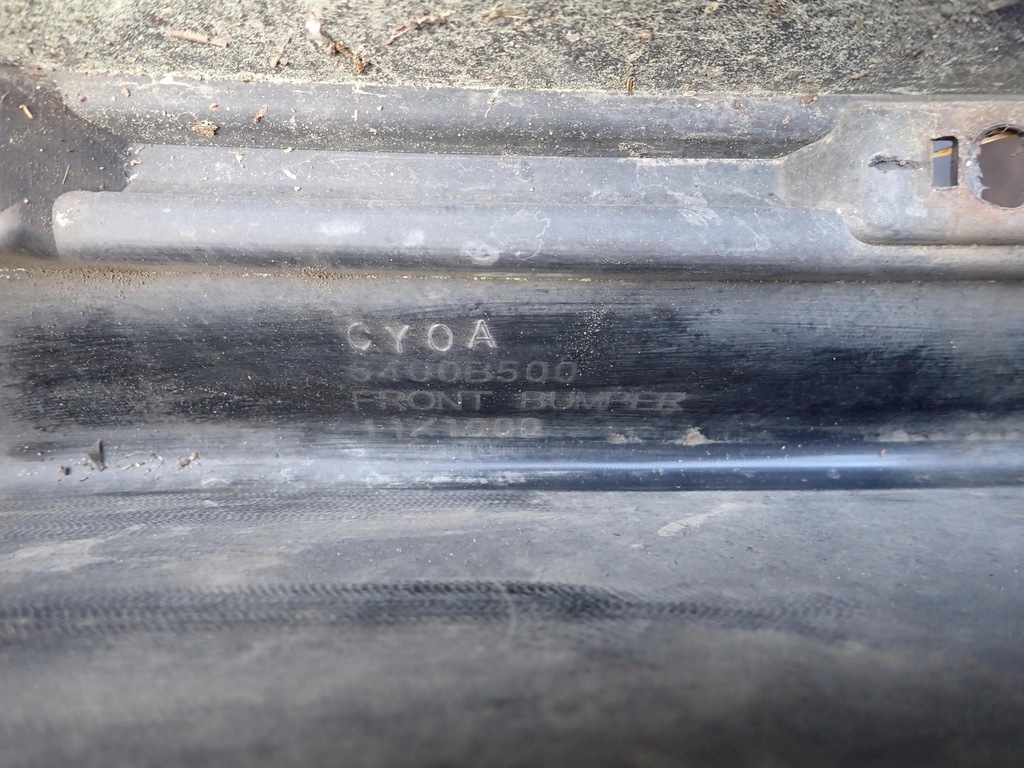 фото №16, Mitsubishi lancer x hb 07-16 бампер перед передній