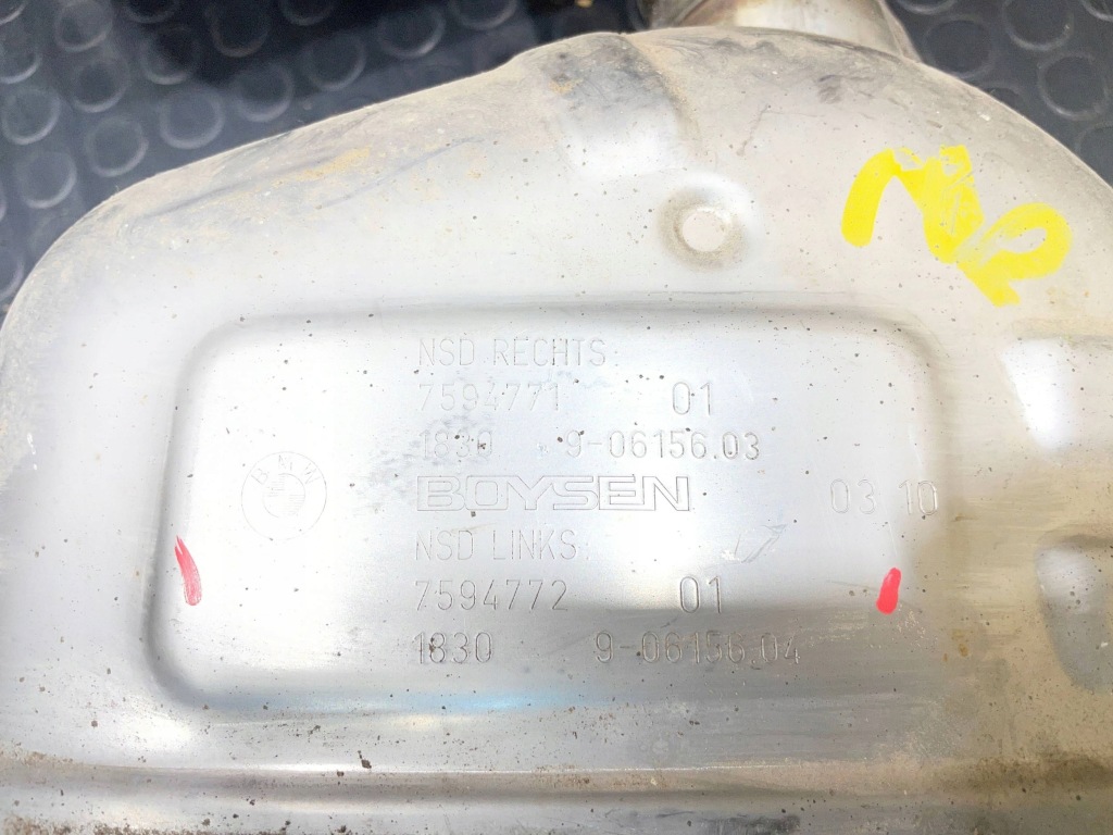 фото №8, Bmw 3 v e90 e91 e92 e93 lift 08-13 гаситель выхлоп