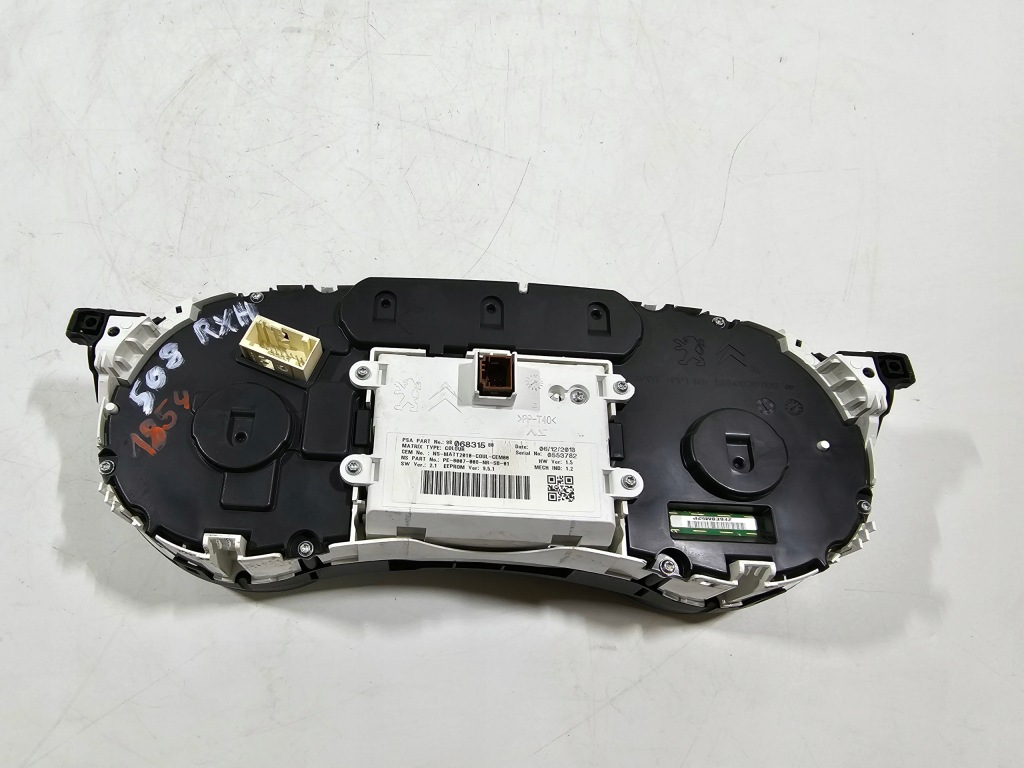 фото №10, Лічильник приладова панель peugeot 508 i rxh #1854