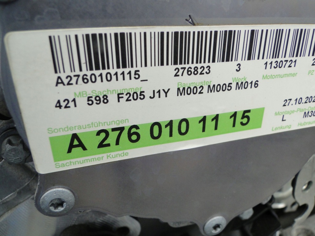 фото №14, Mercedes двигун з коробка передач передач m276 823 glc 253 e 213 238 c 205 43 amg