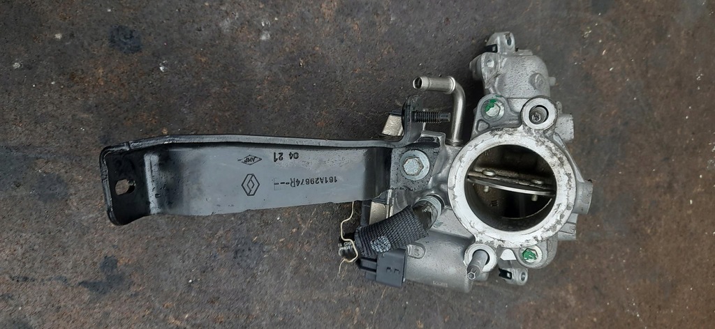 фото №6, Дроссельная заслонка коллектор всасывающий 2.0dci renault trafic iii 161a05894r 165786344r