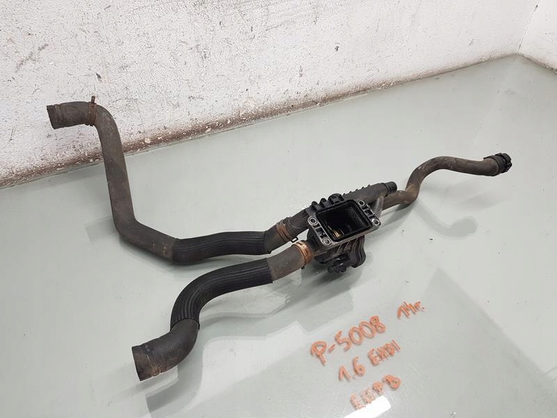 фото №3, Термостат корпус труба 5008 1.6 ehdi 96845888980