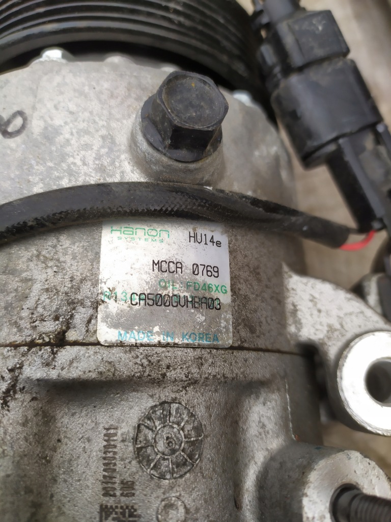 фото №1, Hyundai genesis компрессор кондиционера ca500gvhba0