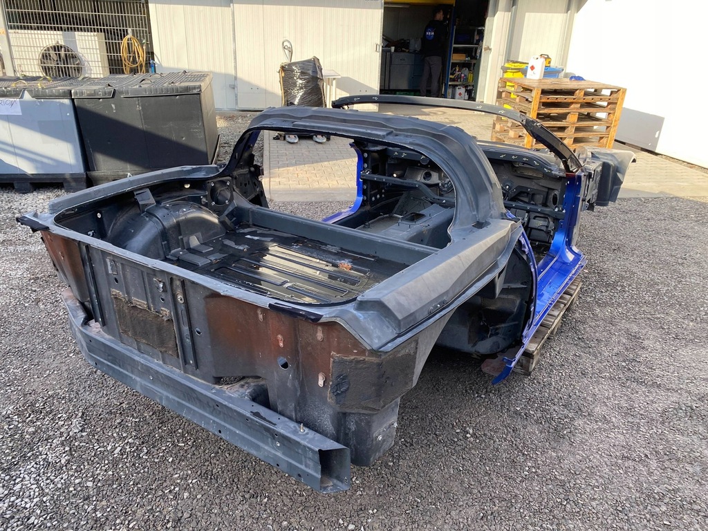 фото №7, Комплектная рама кузов четверть поддон chevrolet corvette c6 2005+