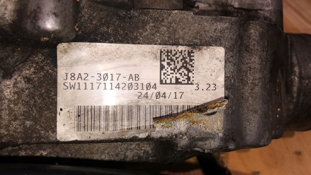 J8a23017ab 09t409505a мост передний дифференциал редуктор rover velar jaguar fpace с Разборки